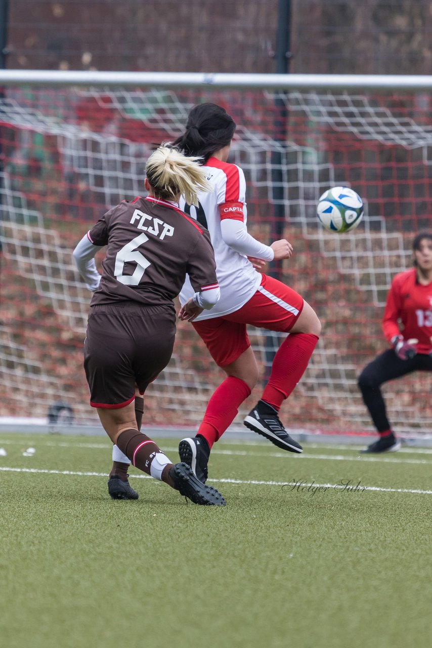 Bild 176 - B-Juniorinnen Walddoerfer - St.Pauli : Ergebnis: 4:1